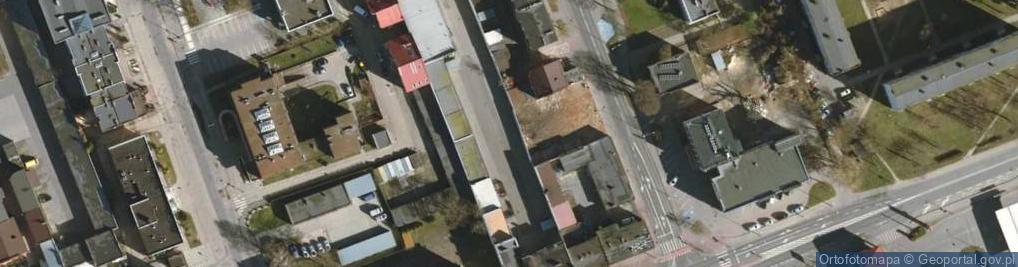Zdjęcie satelitarne Paczkomat InPost KOO01A