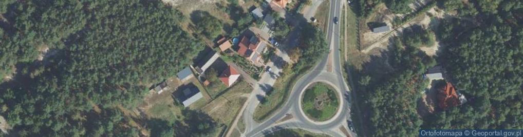 Zdjęcie satelitarne Paczkomat InPost KOO01BAPP