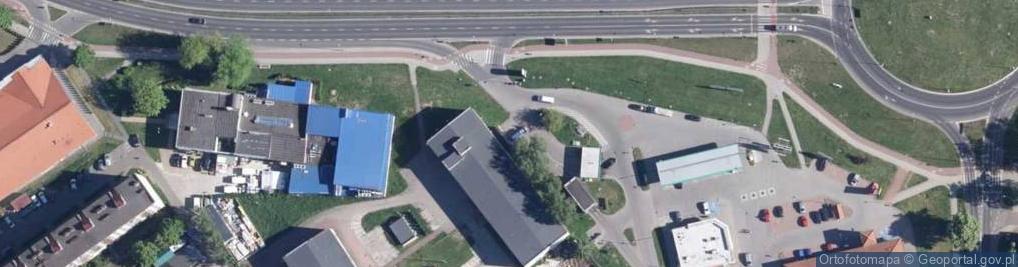 Zdjęcie satelitarne Paczkomat InPost KOS01N
