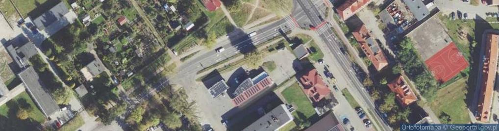 Zdjęcie satelitarne Paczkomat InPost KOS03M