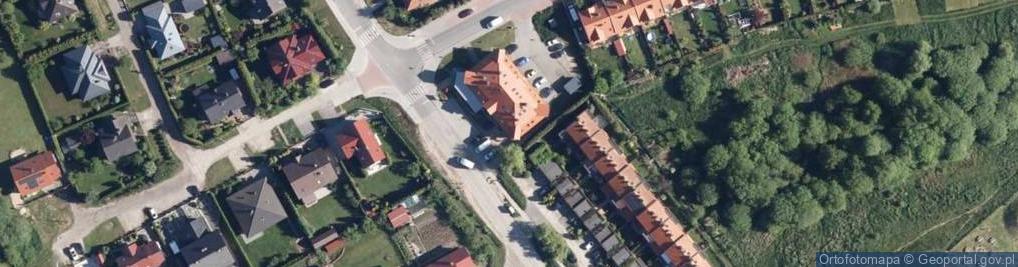 Zdjęcie satelitarne Paczkomat InPost KOS05A