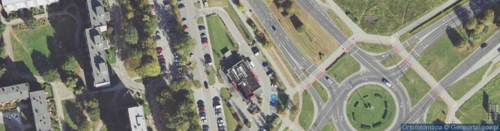 Zdjęcie satelitarne Paczkomat InPost KOS36M