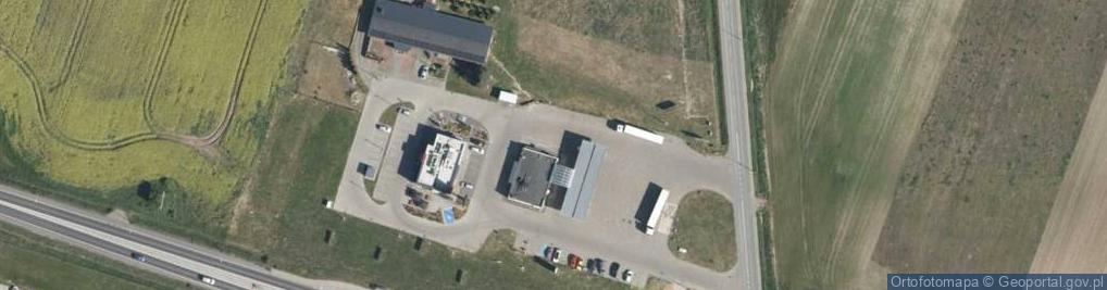 Zdjęcie satelitarne Paczkomat InPost KPE01M