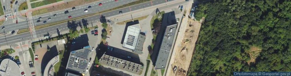 Zdjęcie satelitarne Paczkomat InPost KRA02A