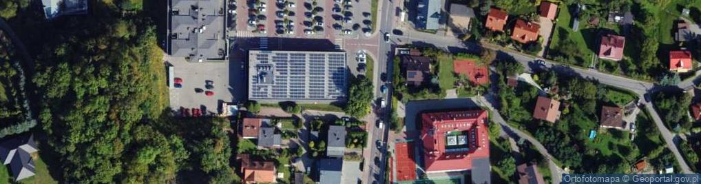 Zdjęcie satelitarne Paczkomat InPost KRA03MP
