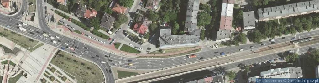 Zdjęcie satelitarne Paczkomat InPost KRA05N