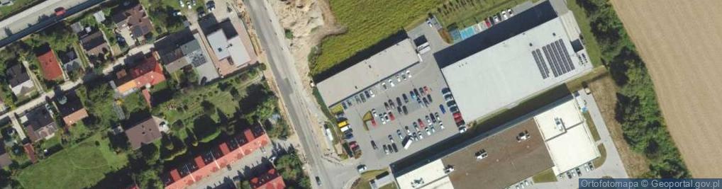 Zdjęcie satelitarne Paczkomat InPost KRA07HP