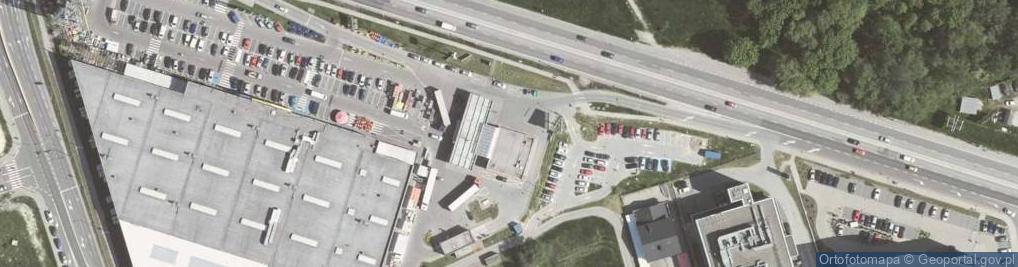Zdjęcie satelitarne Paczkomat InPost KRA08A