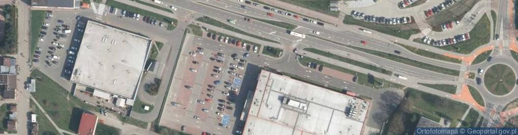 Zdjęcie satelitarne Paczkomat InPost KRA09AP