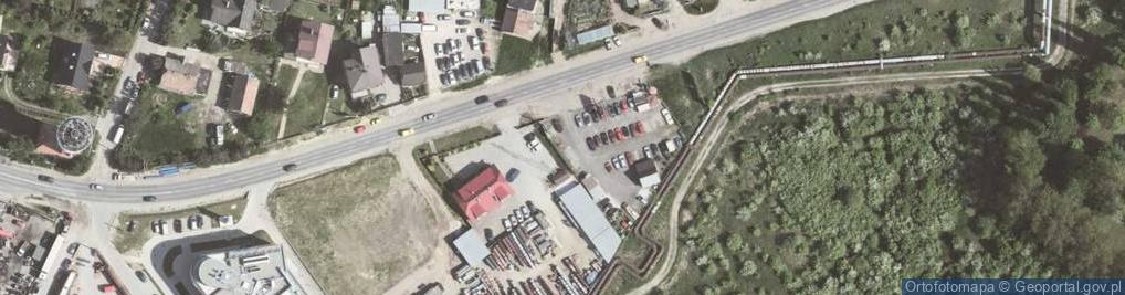 Zdjęcie satelitarne Paczkomat InPost KRA106M