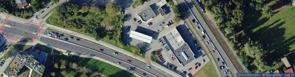 Zdjęcie satelitarne Paczkomat InPost KRA10AP