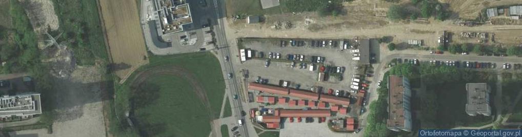 Zdjęcie satelitarne Paczkomat InPost KRA10A