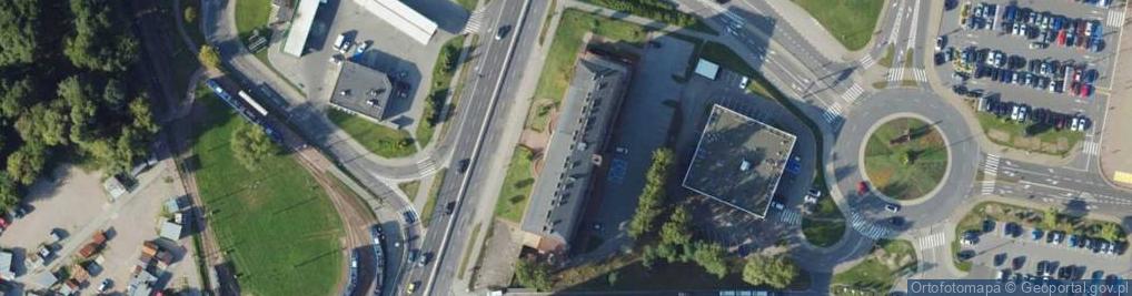 Zdjęcie satelitarne Paczkomat InPost KRA119M