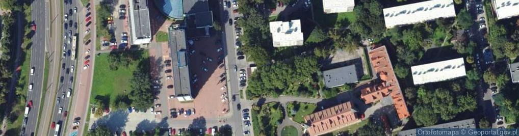 Zdjęcie satelitarne Paczkomat InPost KRA128M