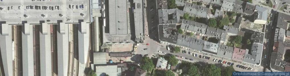 Zdjęcie satelitarne Paczkomat InPost KRA131M