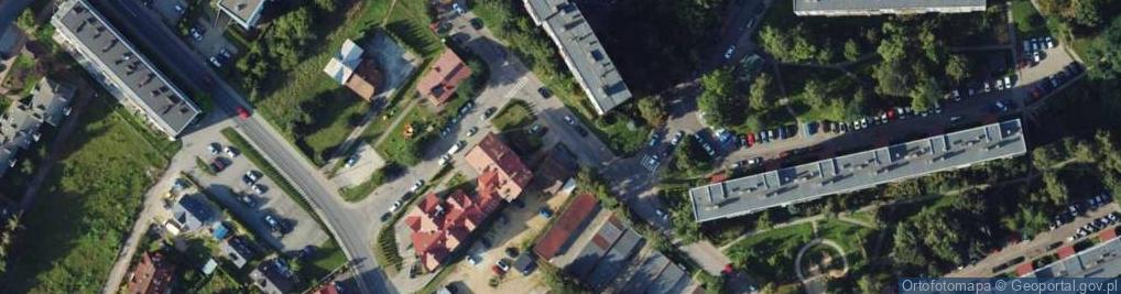 Zdjęcie satelitarne Paczkomat InPost KRA134M