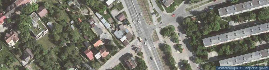 Zdjęcie satelitarne Paczkomat InPost KRA135M