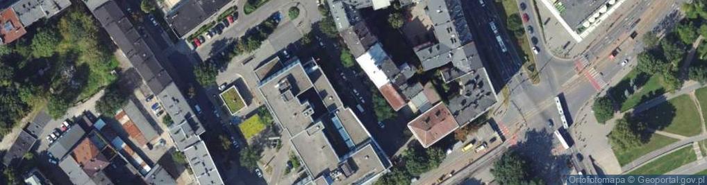 Zdjęcie satelitarne Paczkomat InPost KRA137M