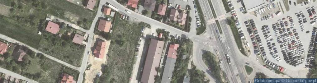 Zdjęcie satelitarne Paczkomat InPost KRA163M