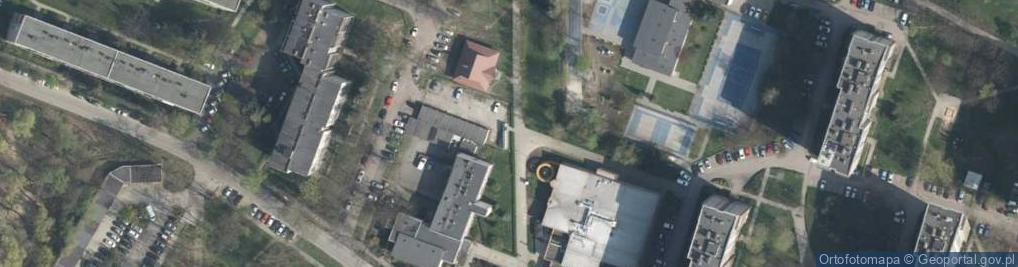 Zdjęcie satelitarne Paczkomat InPost KRA179M