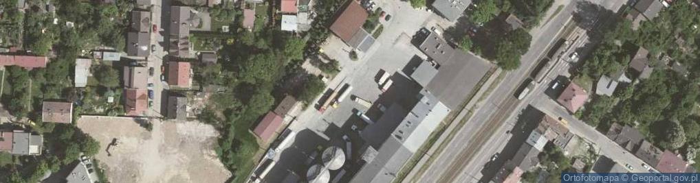 Zdjęcie satelitarne Paczkomat InPost KRA18H
