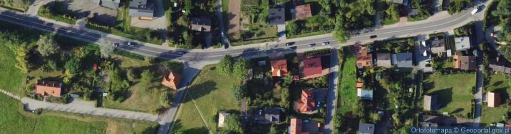 Zdjęcie satelitarne Paczkomat InPost KRA197M