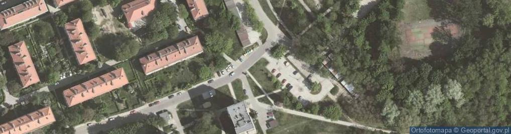 Zdjęcie satelitarne Paczkomat InPost KRA21BAPP