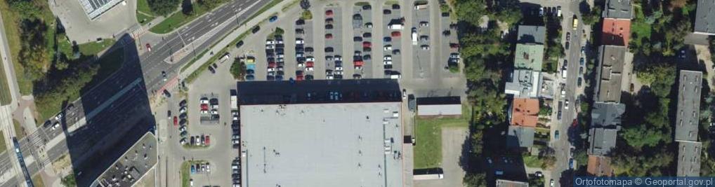 Zdjęcie satelitarne Paczkomat InPost KRA23A