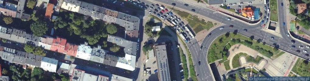 Zdjęcie satelitarne Paczkomat InPost KRA23M