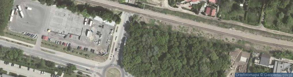 Zdjęcie satelitarne Paczkomat InPost KRA247M