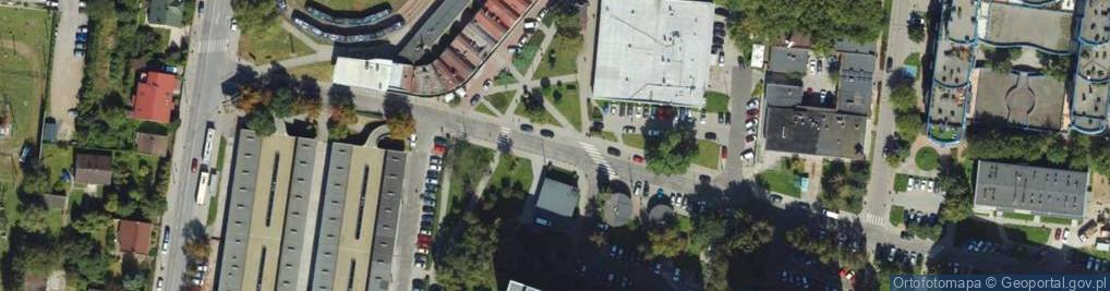 Zdjęcie satelitarne Paczkomat InPost KRA24A