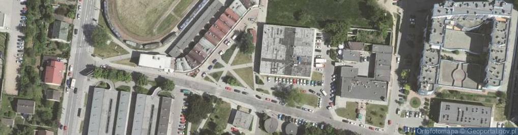 Zdjęcie satelitarne Paczkomat InPost KRA24A