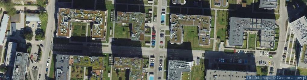 Zdjęcie satelitarne Paczkomat InPost KRA250M