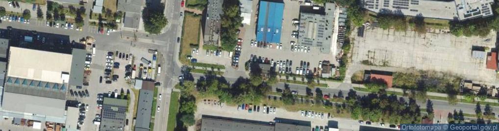 Zdjęcie satelitarne Paczkomat InPost KRA258M