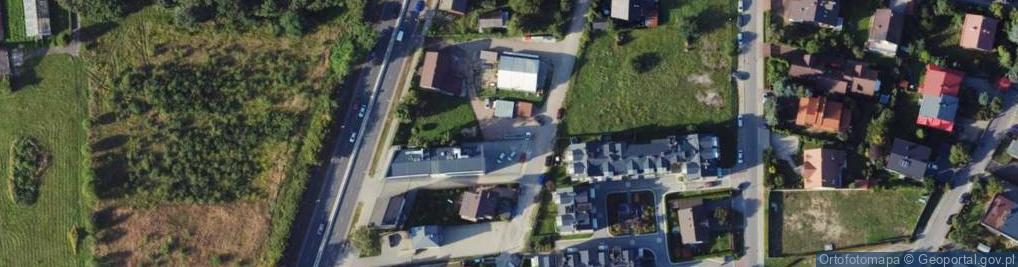 Zdjęcie satelitarne Paczkomat InPost KRA267M