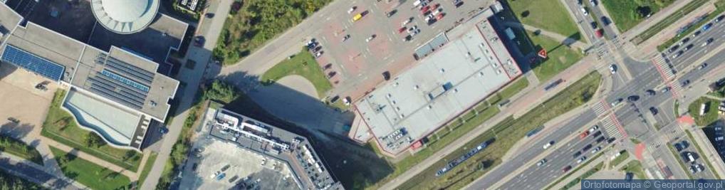 Zdjęcie satelitarne Paczkomat InPost KRA26A