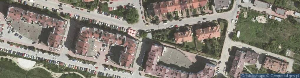 Zdjęcie satelitarne Paczkomat InPost KRA277M