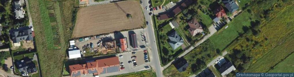 Zdjęcie satelitarne Paczkomat InPost KRA278M