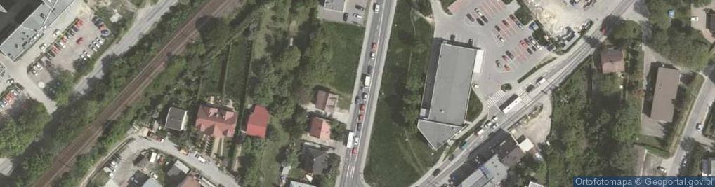 Zdjęcie satelitarne Paczkomat InPost KRA29BAPP