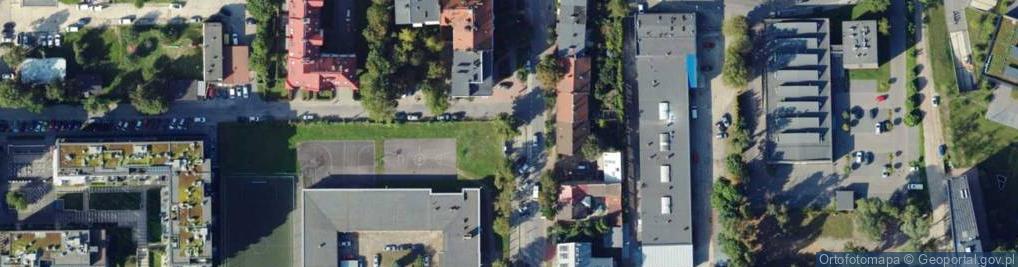 Zdjęcie satelitarne Paczkomat InPost KRA307M