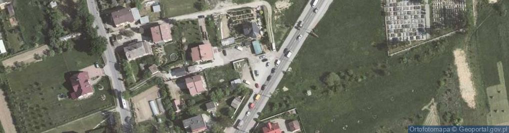 Zdjęcie satelitarne Paczkomat InPost KRA309M