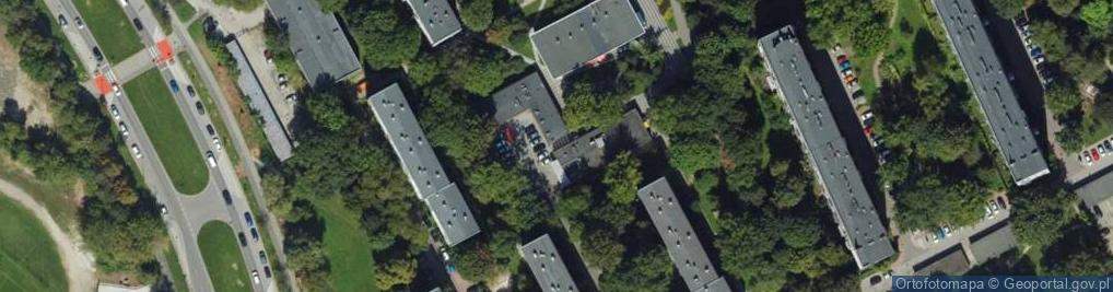 Zdjęcie satelitarne Paczkomat InPost KRA326M