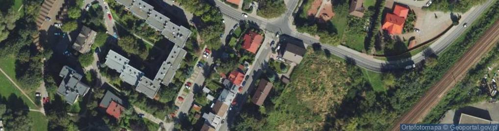 Zdjęcie satelitarne Paczkomat InPost KRA349M