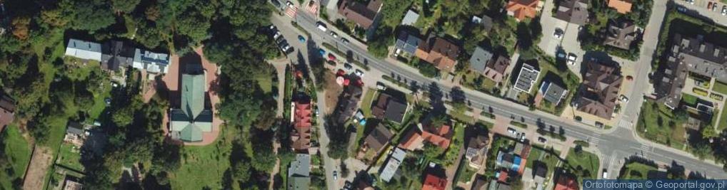 Zdjęcie satelitarne Paczkomat InPost KRA377M