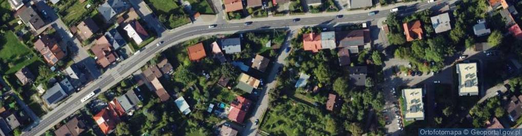 Zdjęcie satelitarne Paczkomat InPost KRA405M