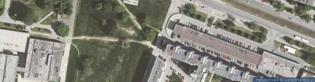 Zdjęcie satelitarne Paczkomat InPost KRA416M