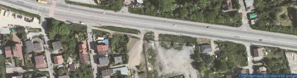 Zdjęcie satelitarne Paczkomat InPost KRA418M
