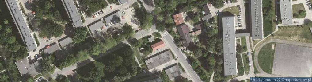 Zdjęcie satelitarne Paczkomat InPost KRA424M