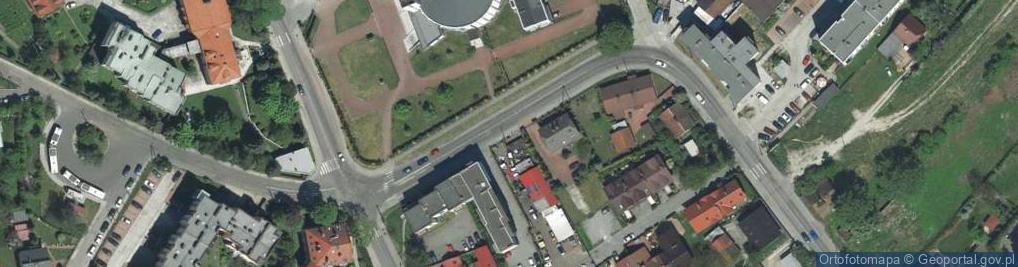 Zdjęcie satelitarne Paczkomat InPost KRA427M