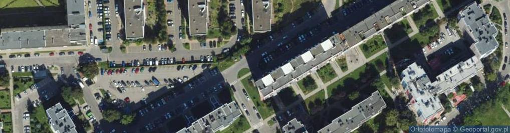 Zdjęcie satelitarne Paczkomat InPost KRA44M